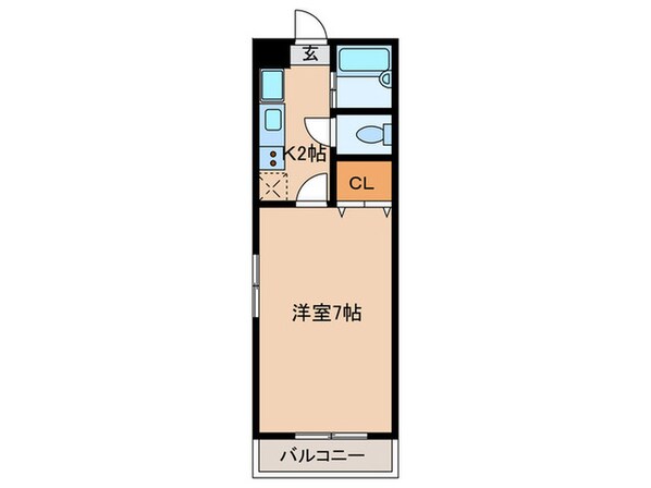 アンプルールリーブルＮＯＤＡの物件間取画像